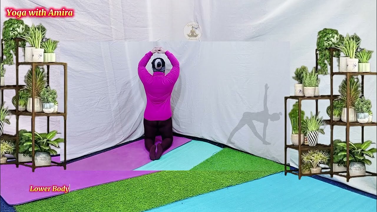 Lower Body Stretch at Home for Tight Legs & Hips Relief | No Equipment | Day 10 Part 1