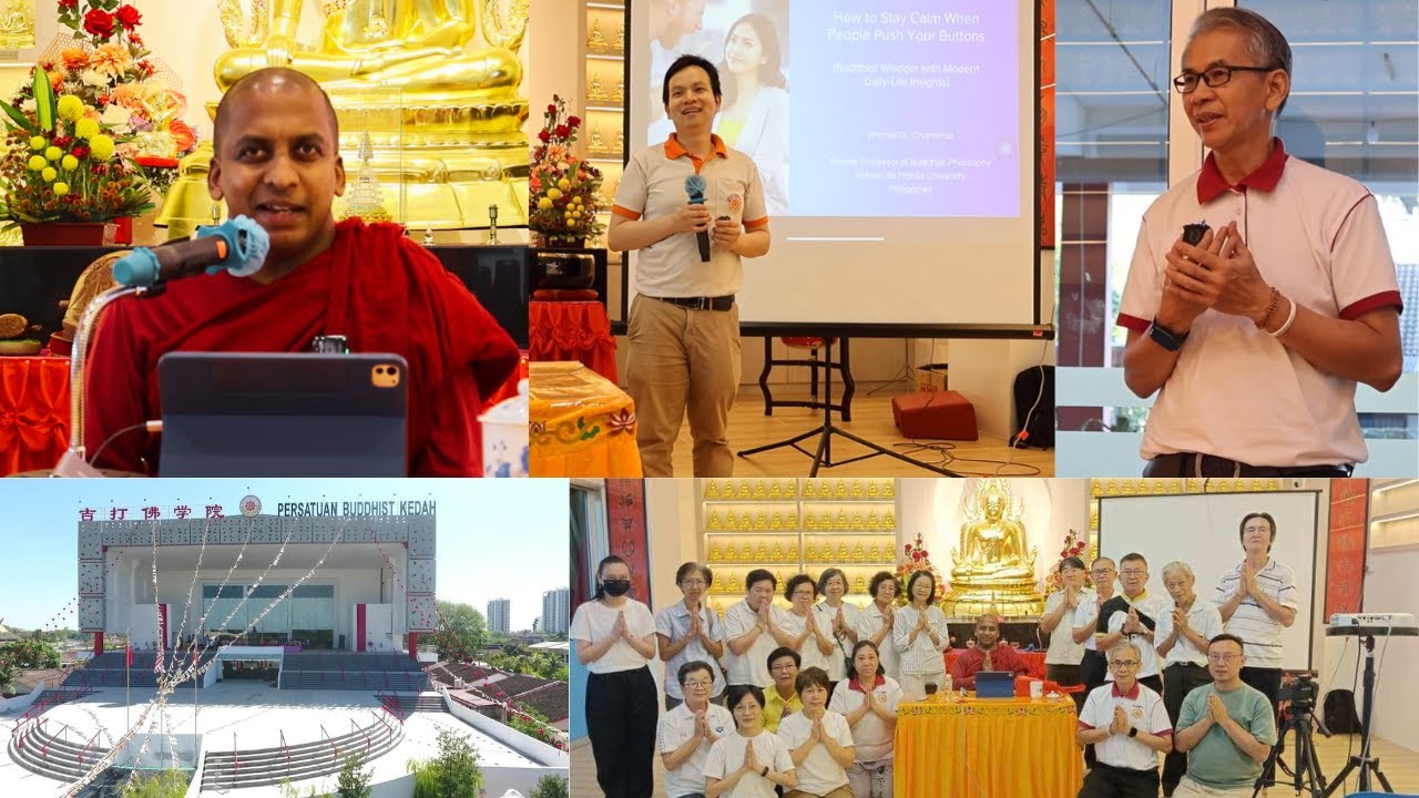 Stay Calm When Others Push Your Buttons | Bhante Dr. Chandima @ Kedah Buddhist Association (1-9, 26)