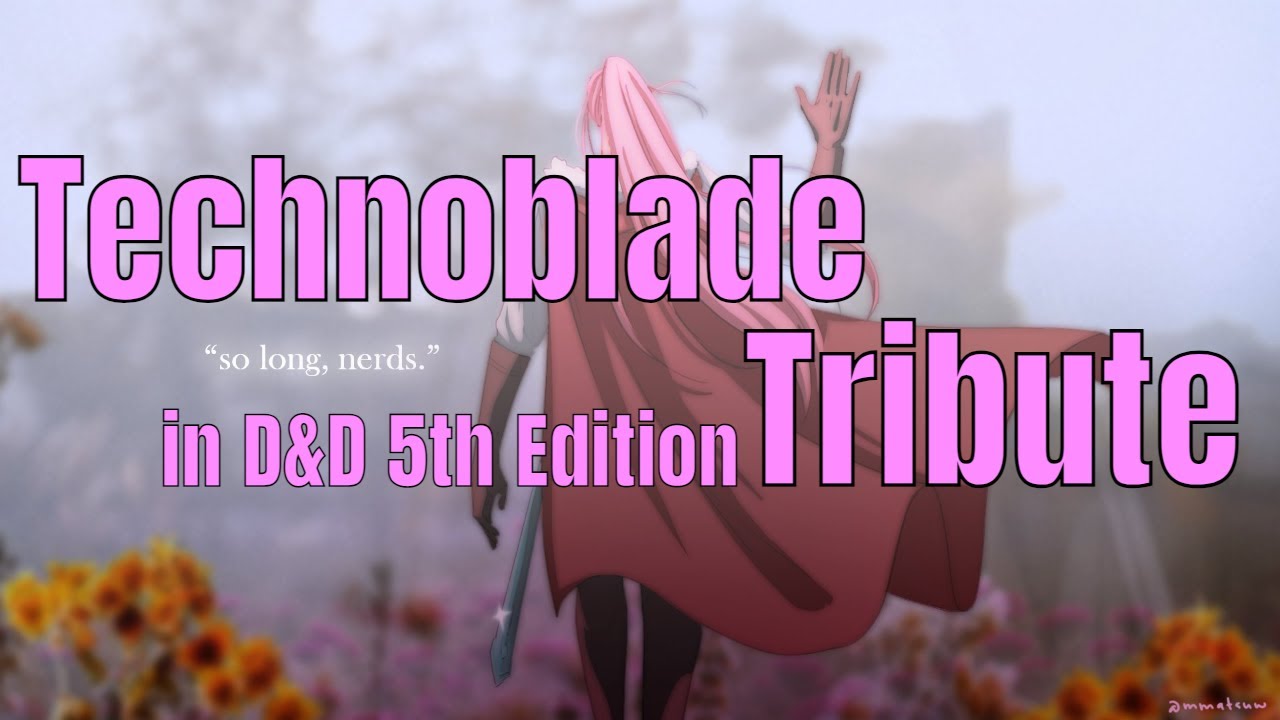 Technoblade Tribute for D&D | 5e Build