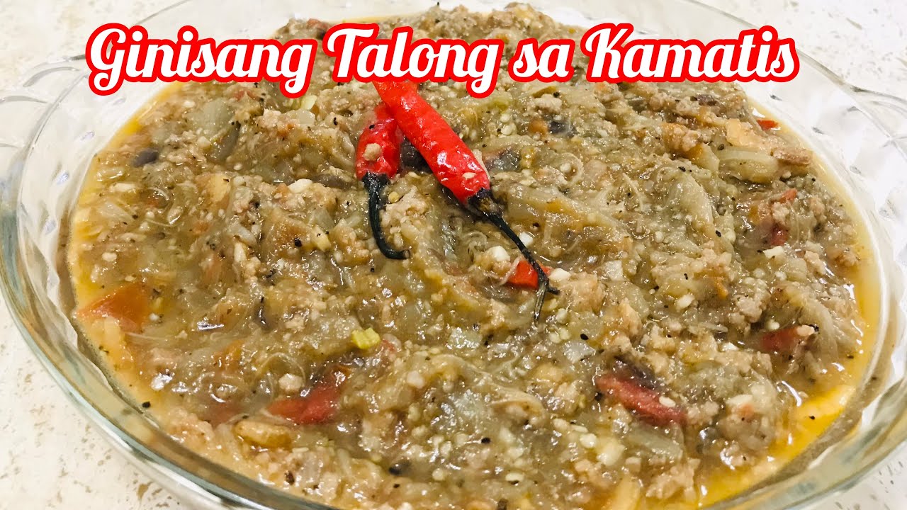 Ginisang Talong sa Kamatis, Talong Recipe, PinoyRecipe