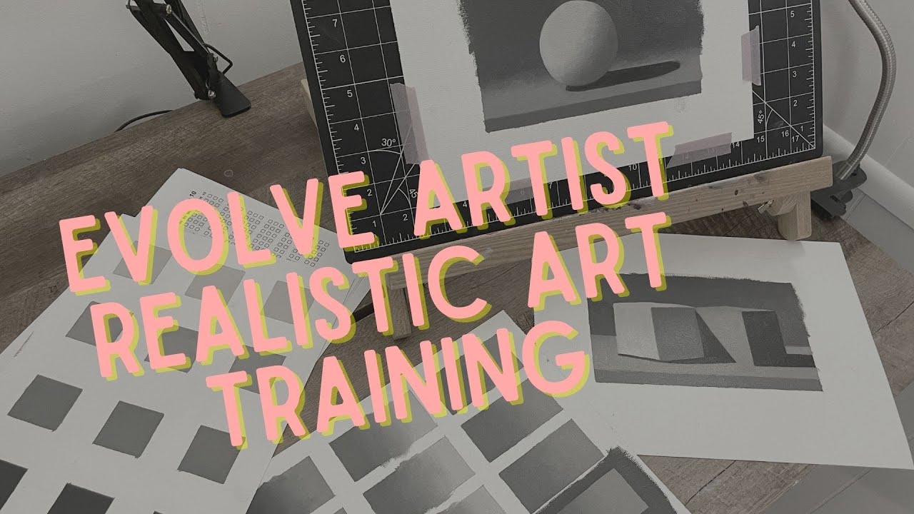 ART TEACHER TRIES EVOLVE ARTIST REALISTIC ART TRAINING
