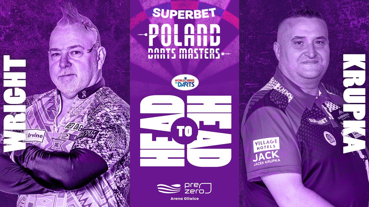 PDC World Series of Darts 2024 - Gliwice - 2023 06 14 - Peter Wright v Jacek Krupka - HUN
