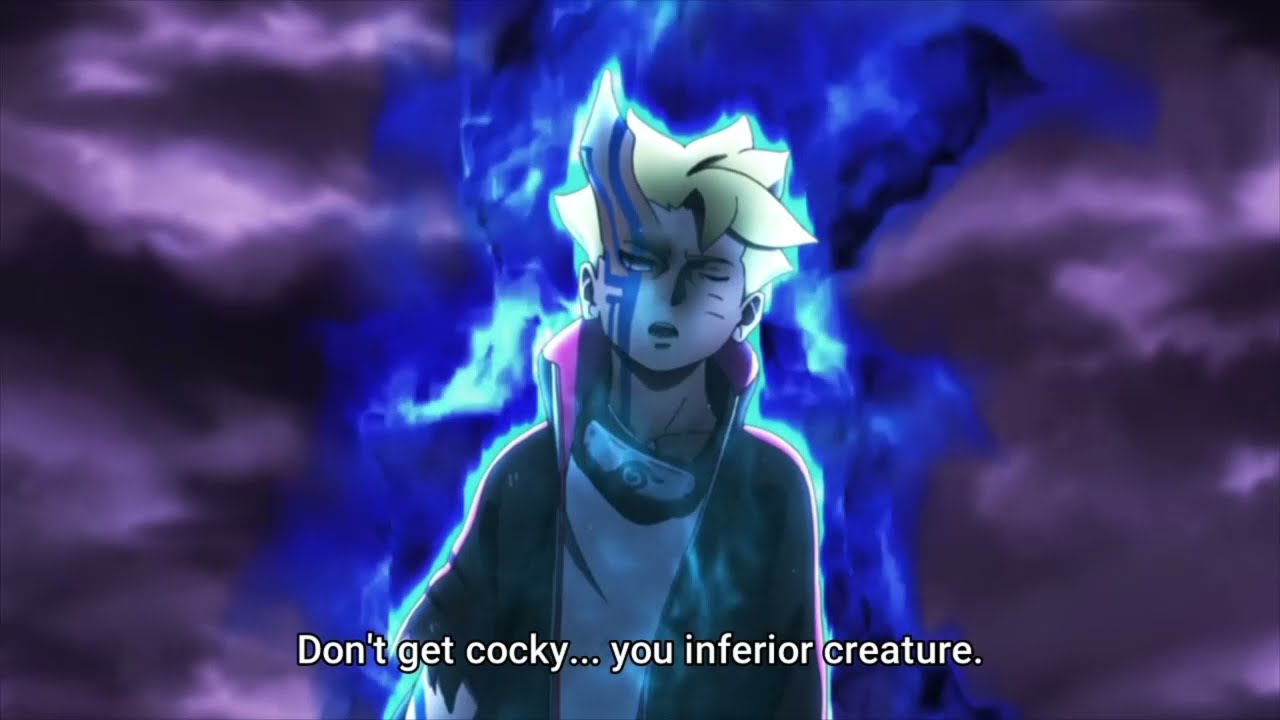 Boruto Transforms into Borushiki