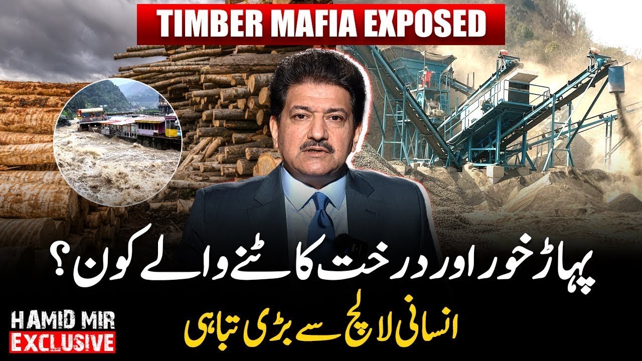 Timber Mafia Exposed: Who are the Mountain & Tree cutters? - Hamid Mir's Exclusive