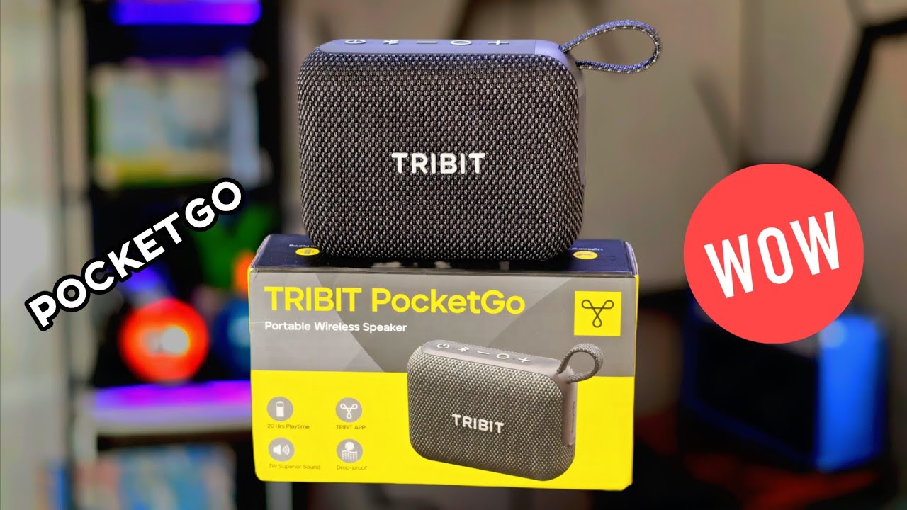 Tribit PocketGo - Soundtest «НАСТОЯЩАЯ ПОРТАТИВНАЯ BT-КОЛОНКА!»