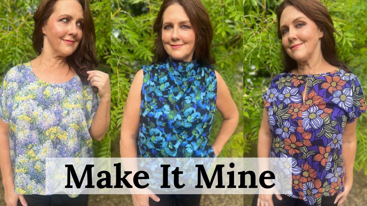 NEW Make it Mine Sewing Kits! See the new tops I've sewn!