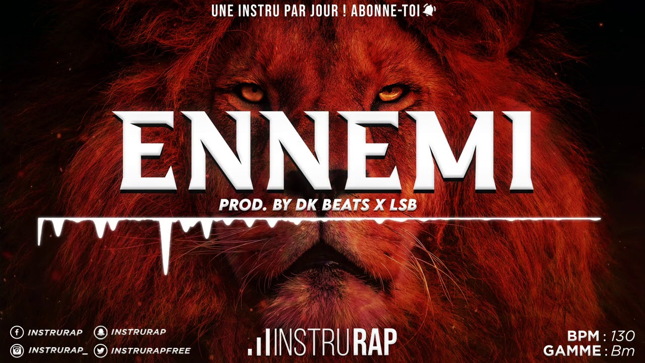[FREE] Instru Rap Freestyle/Trap | Instrumental Rap Lourd 2020 - ENNEMI - Prod. By DK Beats x LSB