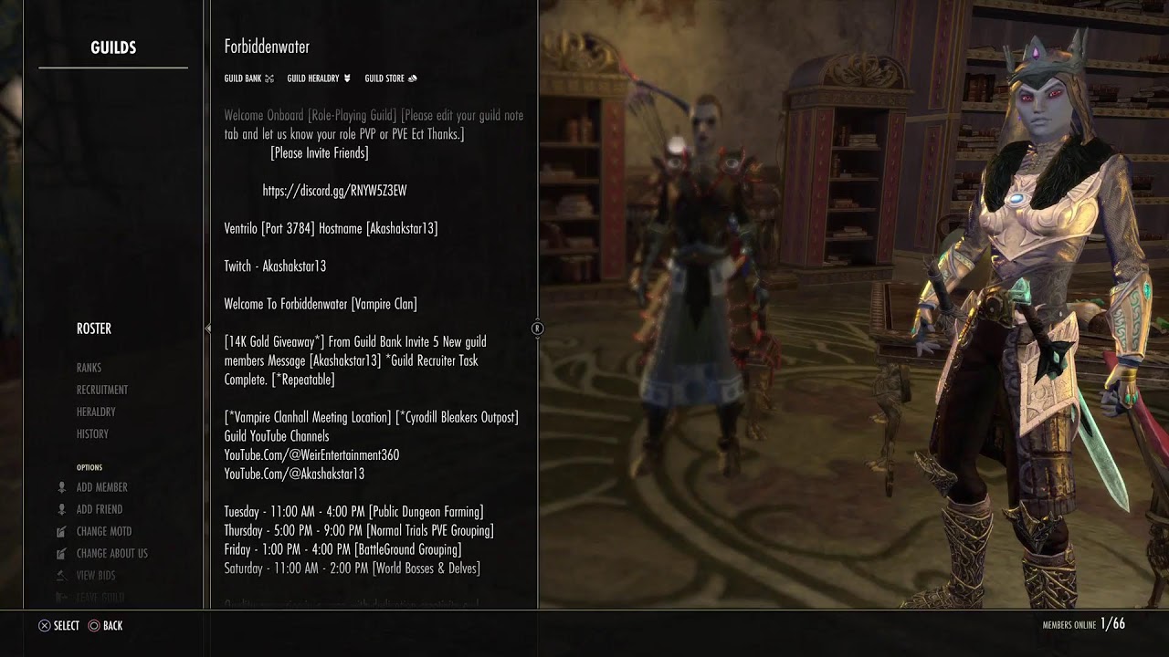 [Fantasy Role - Play] ESO Cyrodiil Warden Vamp Build [Leaderboard Gameplay] [Akasha's Adventure]