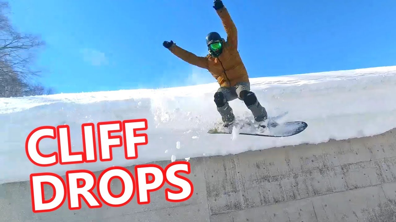 How To Land Cliff Drops Snowboarding