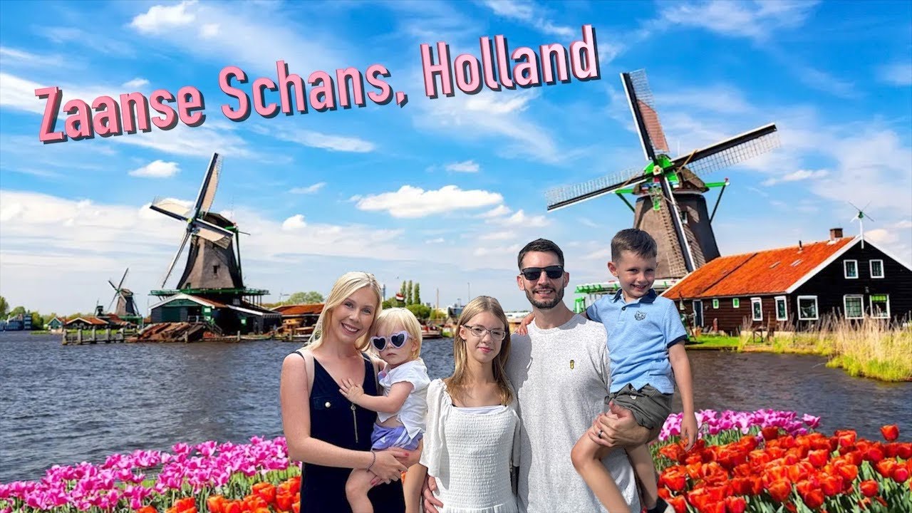 Zaanse Schans, Amsterdam with Kids || The Netherlands Part 2 || Windmill Village.