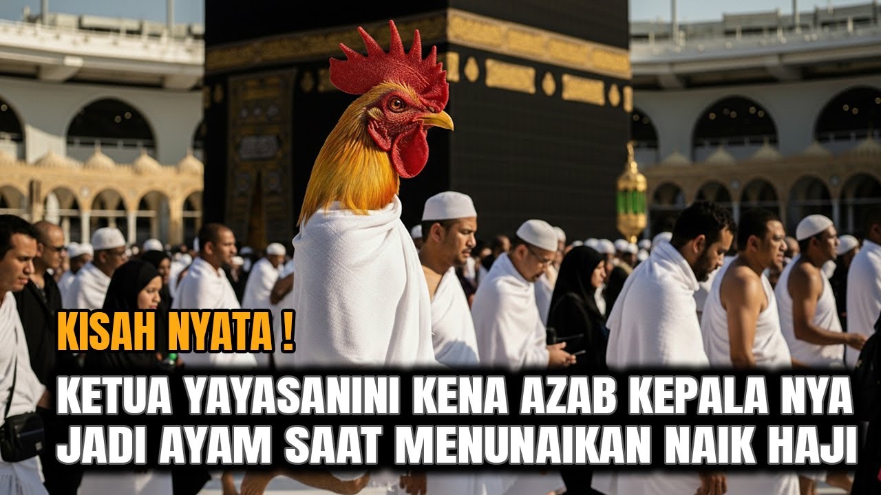 Ketua Yayasan Kena Azab Saat Naik Haji Karena Dosa Ini!