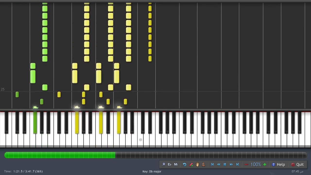 Deftones - My Own Summer MIDI Synthesia Piano