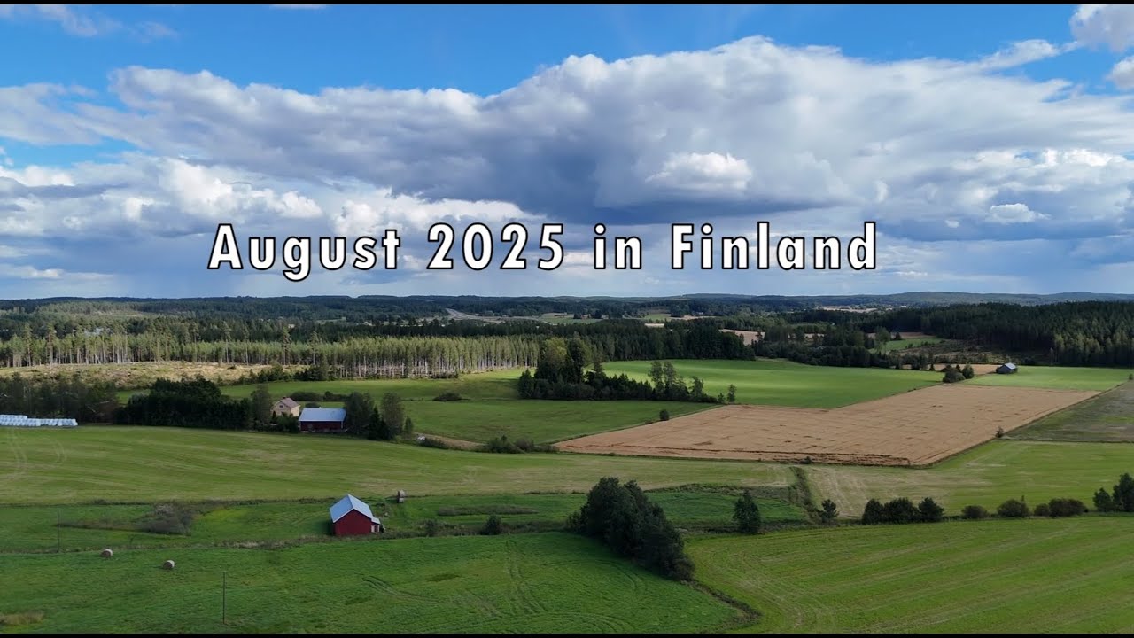 Late summer fields in Finland