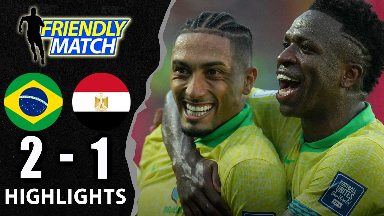 Brazil vs Egypt 2-1 | All Goals & Extеndеd Hіghlіghts & Full Match 2026