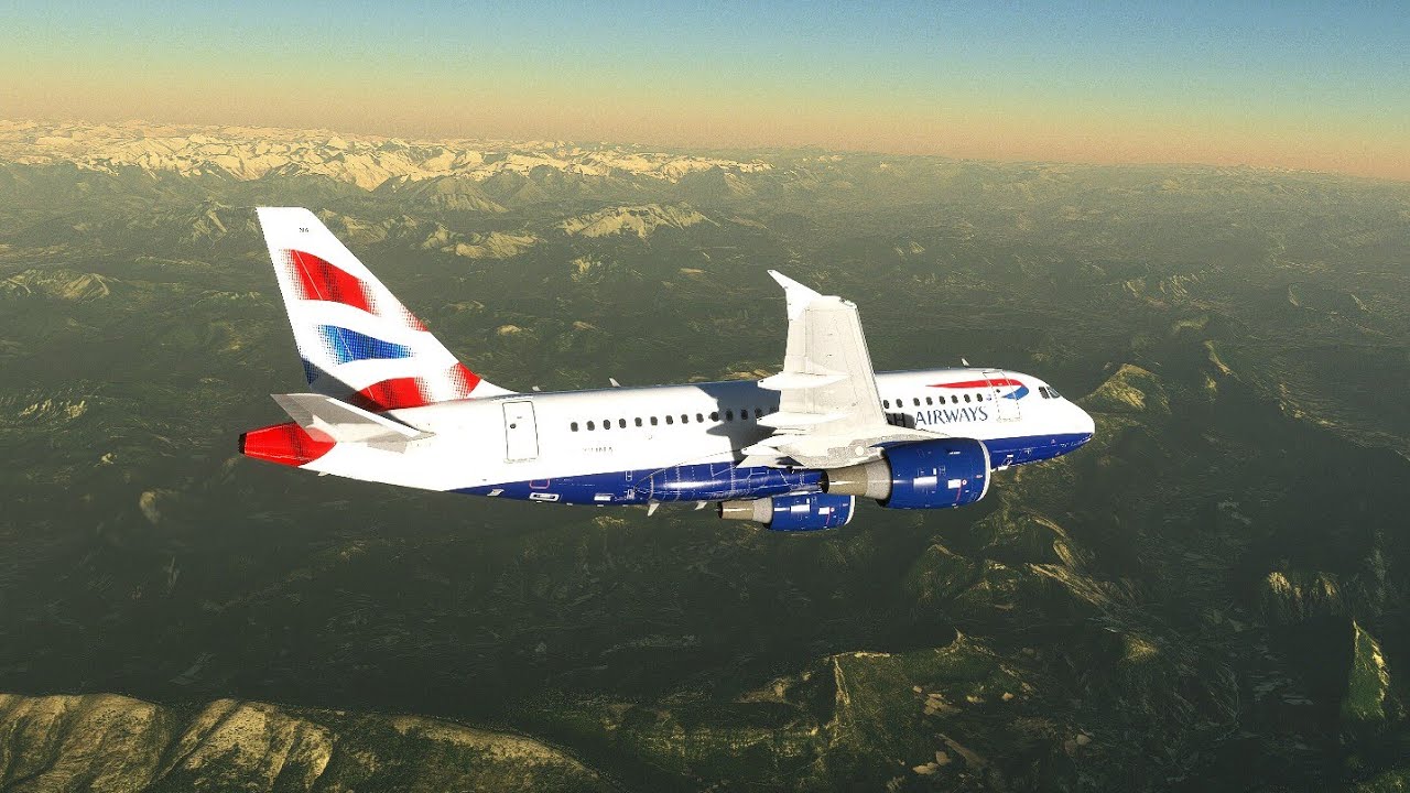 ASMR ARRIVAL INTO CANNES MANDELIEU AIRPORT LMFD 🇲🇫  British Airways A318