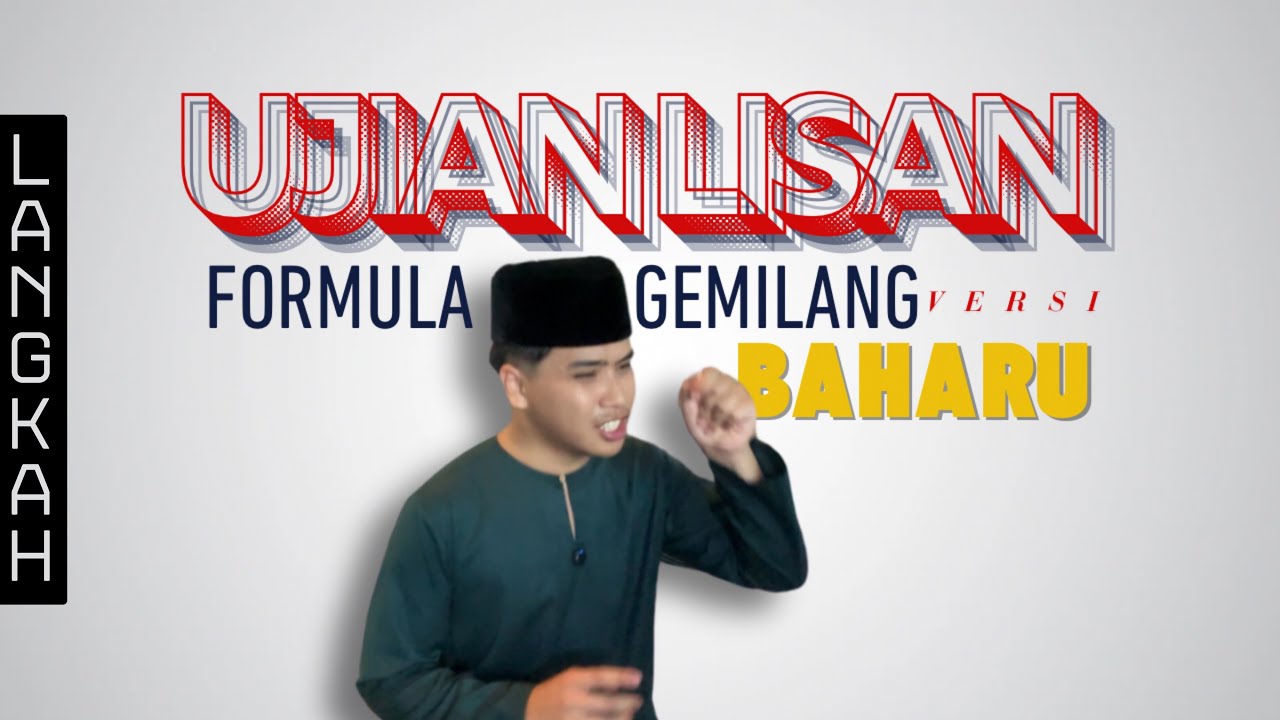 Rahsia Formula Gemilang 2.0: Fasih Ujian Lisan Tanpa Gentar!