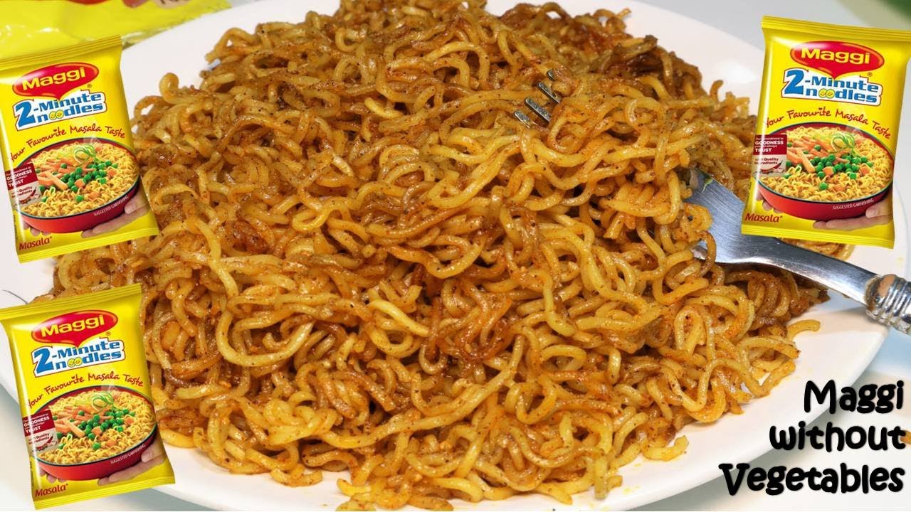 Spicy Maggi Recipe-Street Style Maggi Masala Recipe-Dry Maggi Recipe-Maggi Recipe without Vegetables