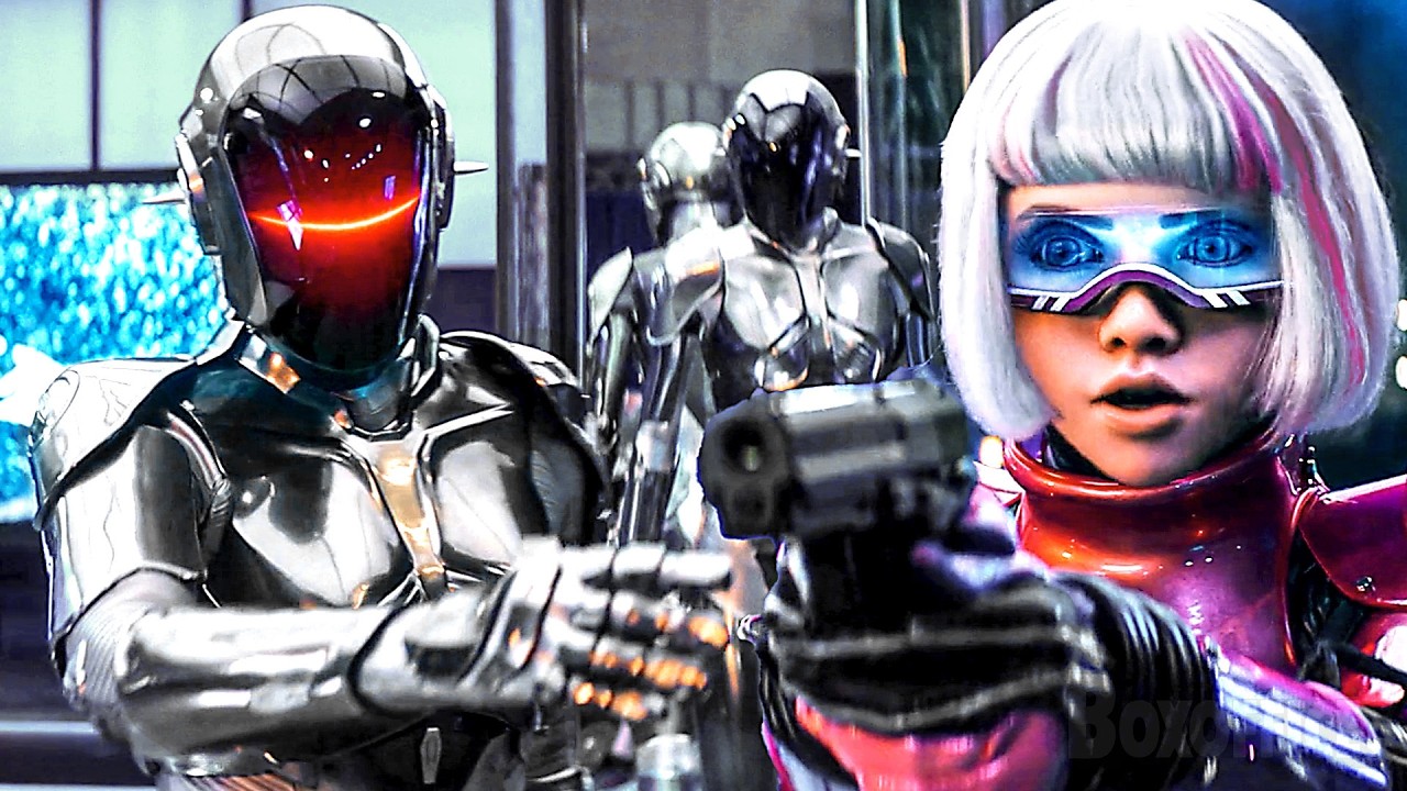 The Chrome Murderbot Scene | M3GAN 2.0 | CLIP