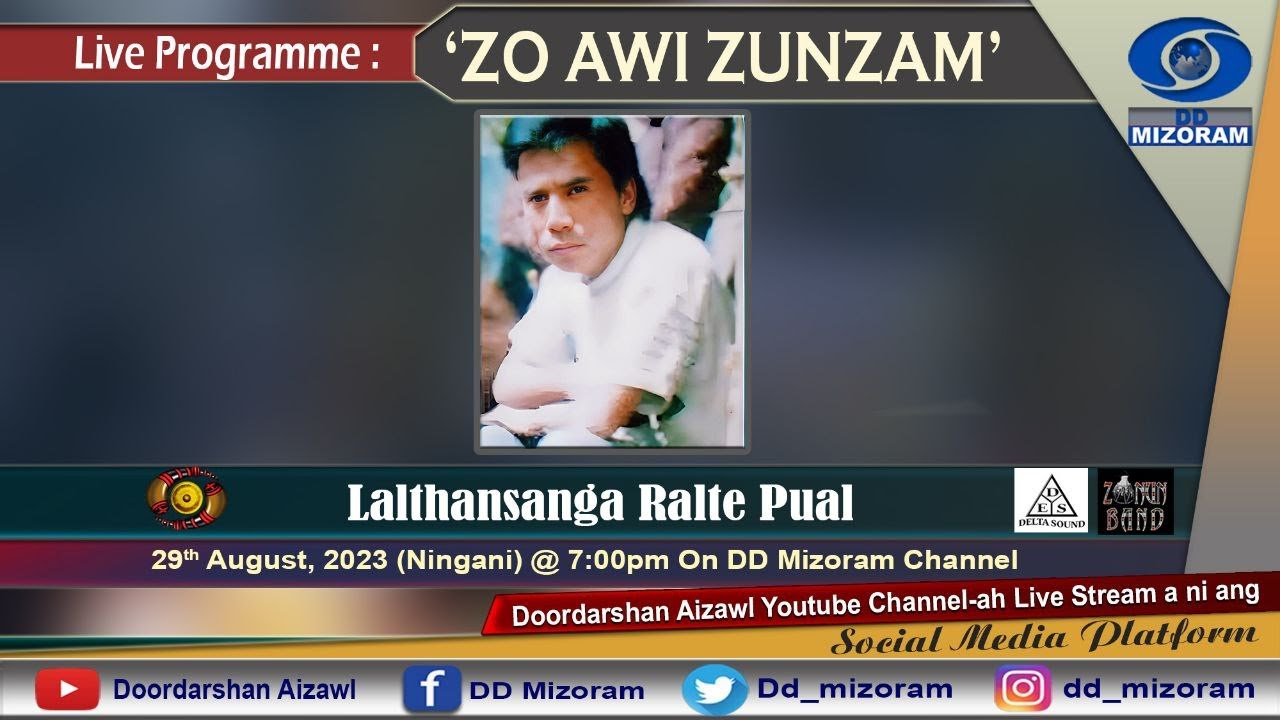 ZO AWI ZUNZAM:  Lalthansanga Ralte Pual
