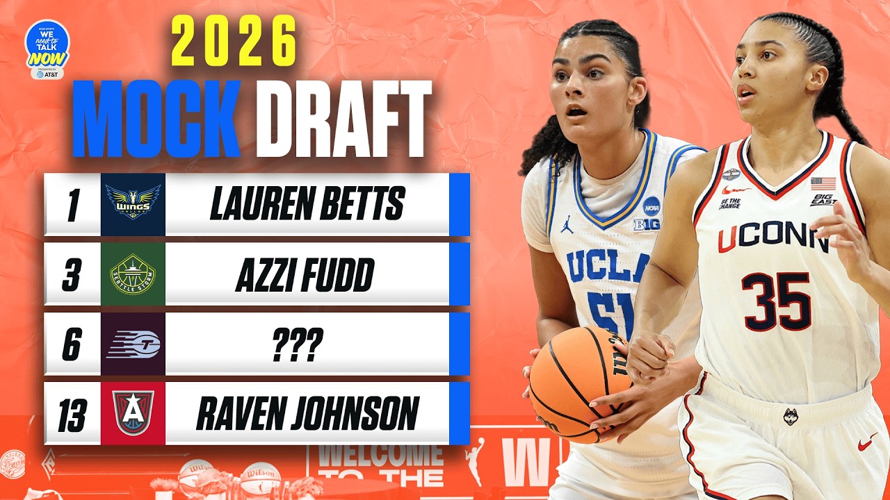 2026 WNBA Mock Draft: Full 1st Round I How Atlanta&rsquo;s draft strategy CHANGES with Angel Reese trade