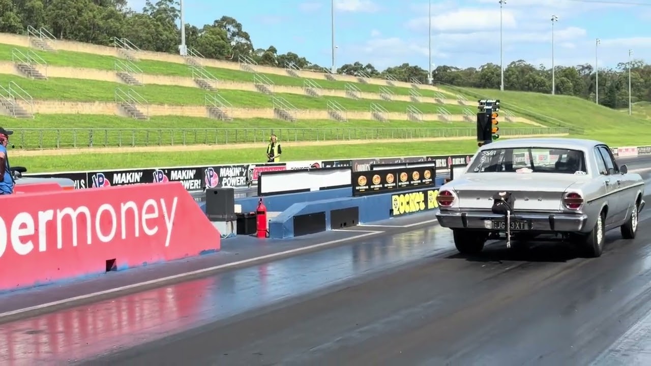 XT falcon Wood Duck Racing round 2 Q3 Super Sedan pass NSW Track Champoinship 14th March 2026 