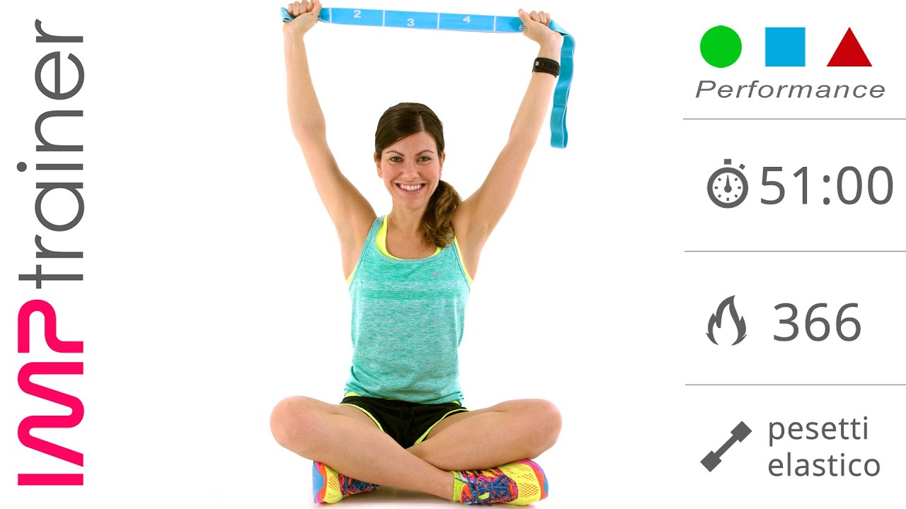 Allenamento Total Body Con Pesetti ed Elastico (Performance)
