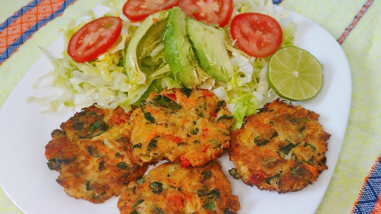 Tortitas de avena con verduras Divergente Cocina Inteligente