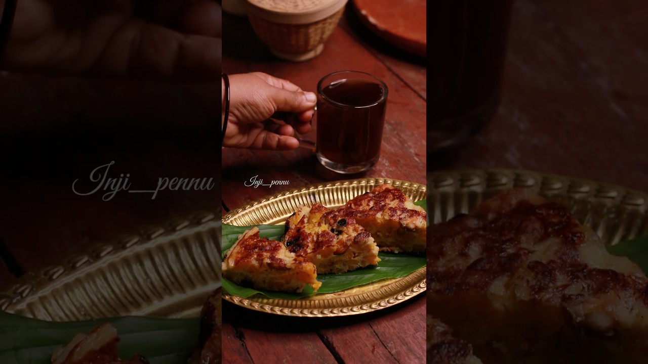 This is best with tea @Inji_pennu #trending #kaypola #nostalgia #teasnack #kozhikode