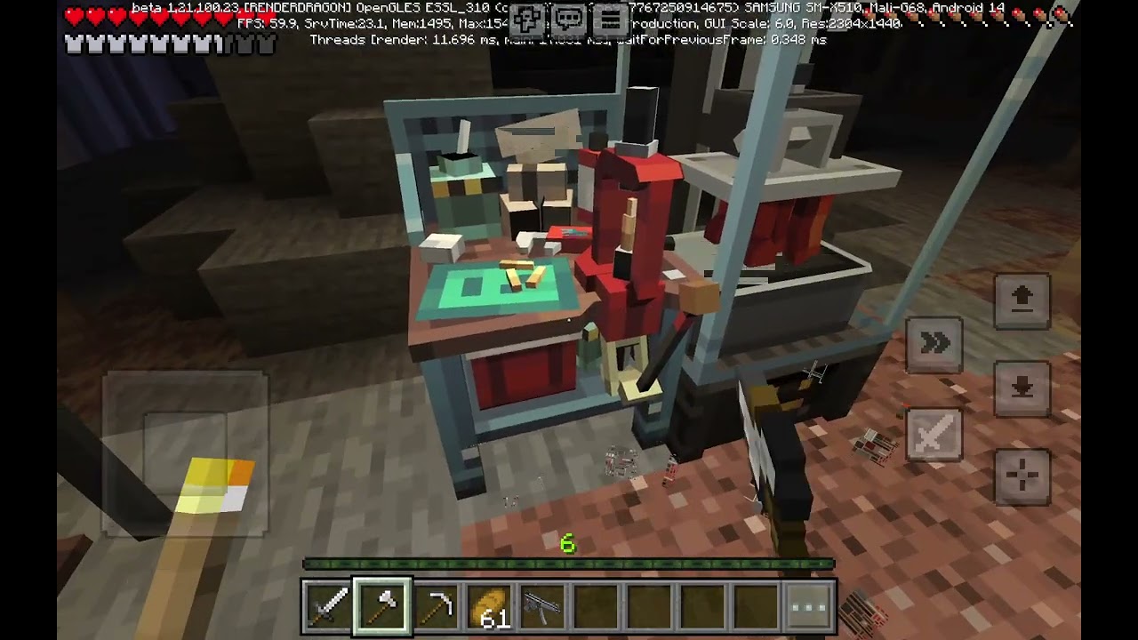 Minecraft mimik öldürüyoruz