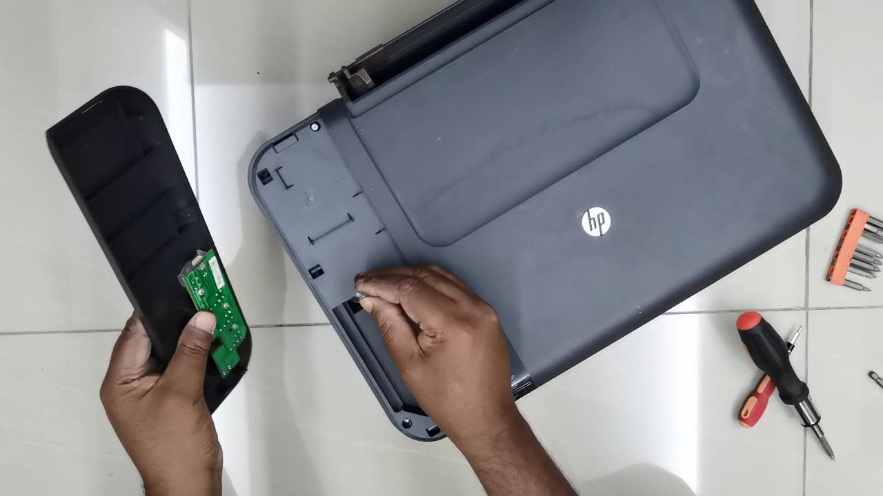 HOW TO disassemble hp deskjet 2050