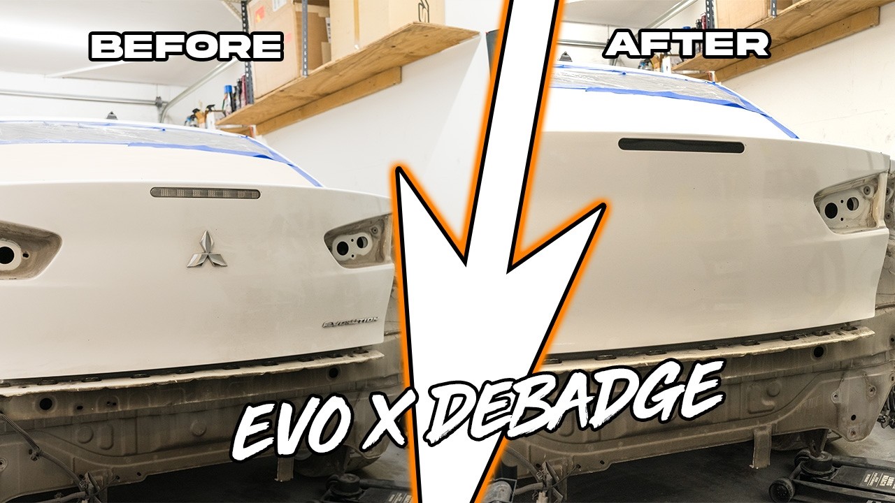 EVO 10 DEBADGE