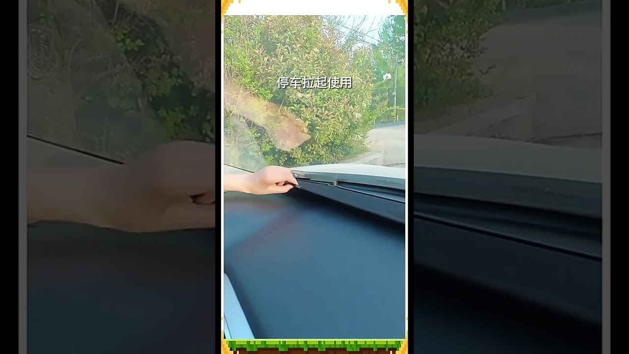 Car  telescopic  front windshield sunshade car window sunscreen sunshade car telescopic curtain