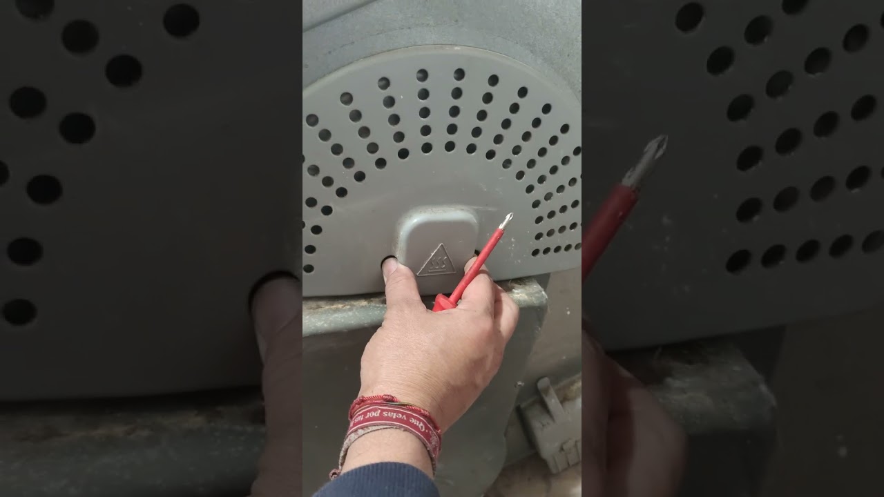 Cambio de correa y polea secadora condensación Indesit IDC75(EU)