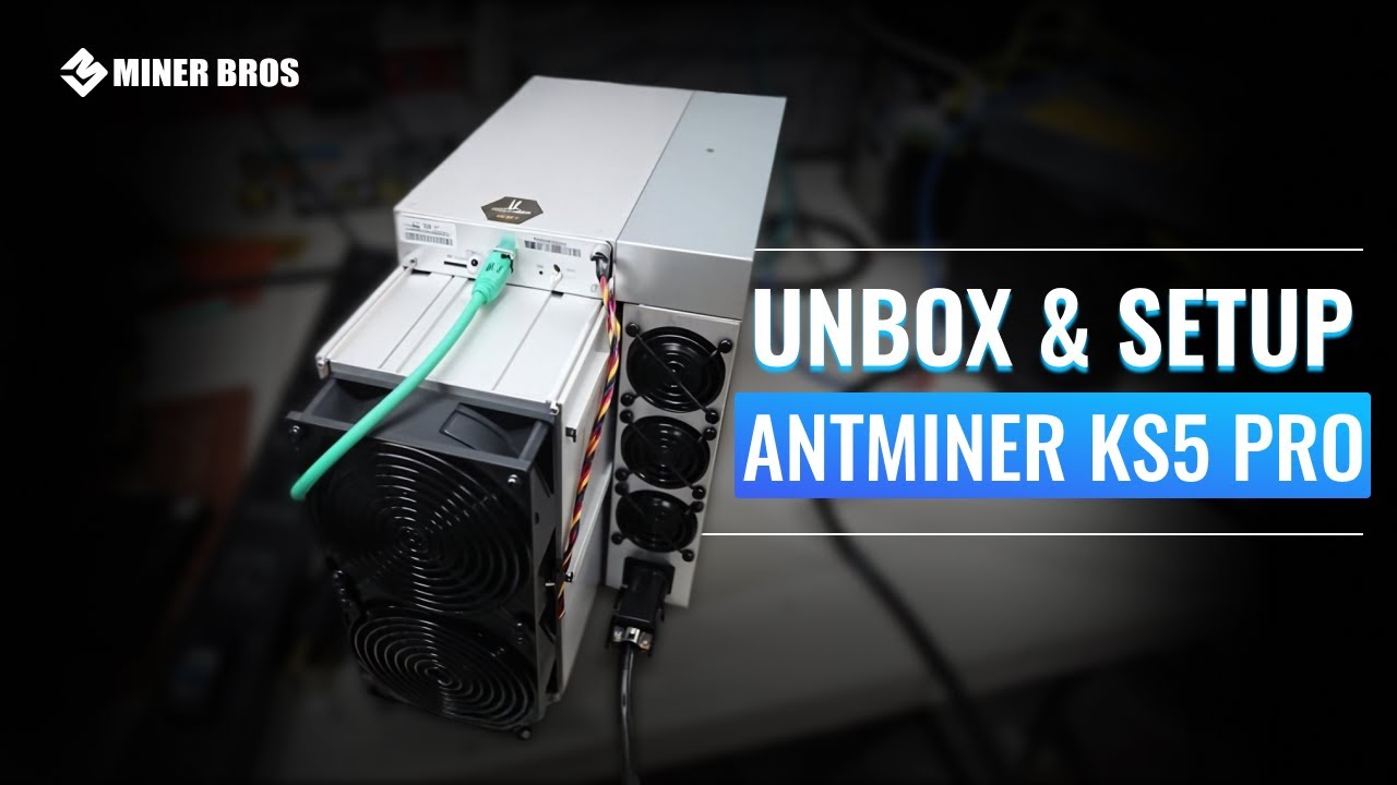 Unboxing the Antminer KS5 Pro: Ready, Set, Hash! 🚀