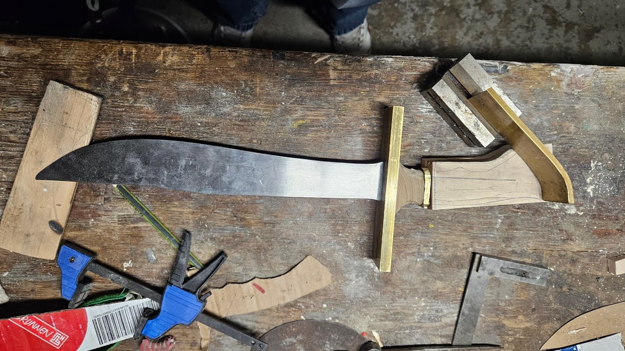 Jagdmesser ais gekaufter Machette - Teil 3