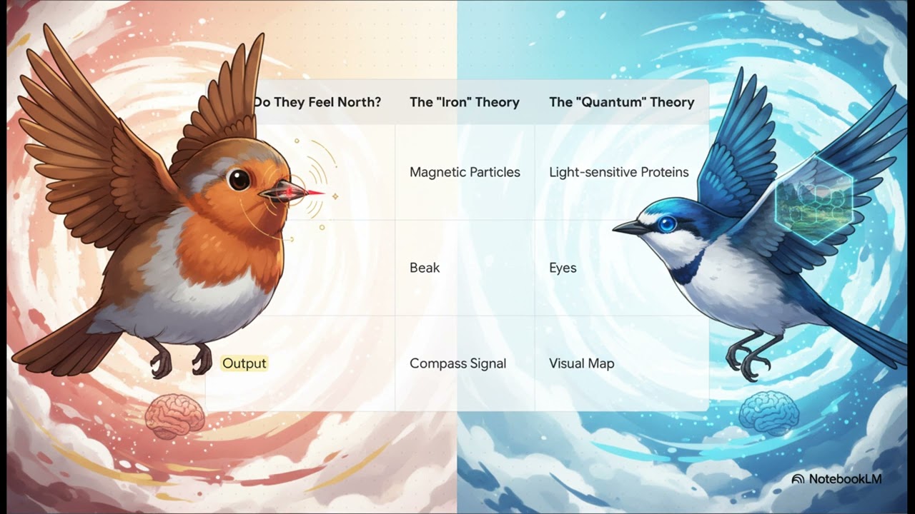 Living Compasses—How Birds Navigate Across the Globe?