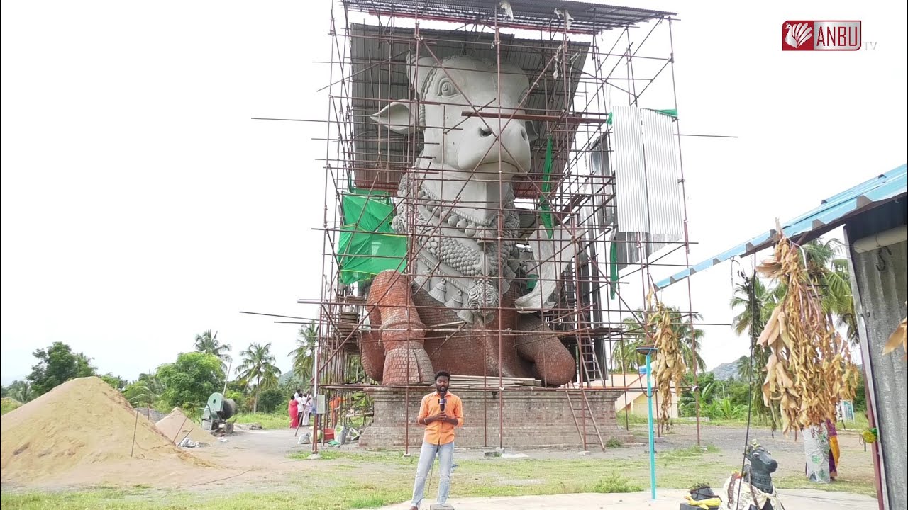 உலகின் மிக உயரமான நந்தி சிலை | Worlds Tallest Nandhi Statue Salem | Anbe Sivam