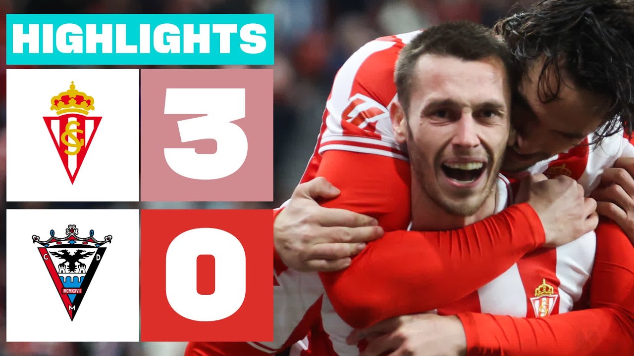 REAL SPORTING 3 - 0 CD MIRANDÉS | RESUMEN LALIGA HYPERMOTION
