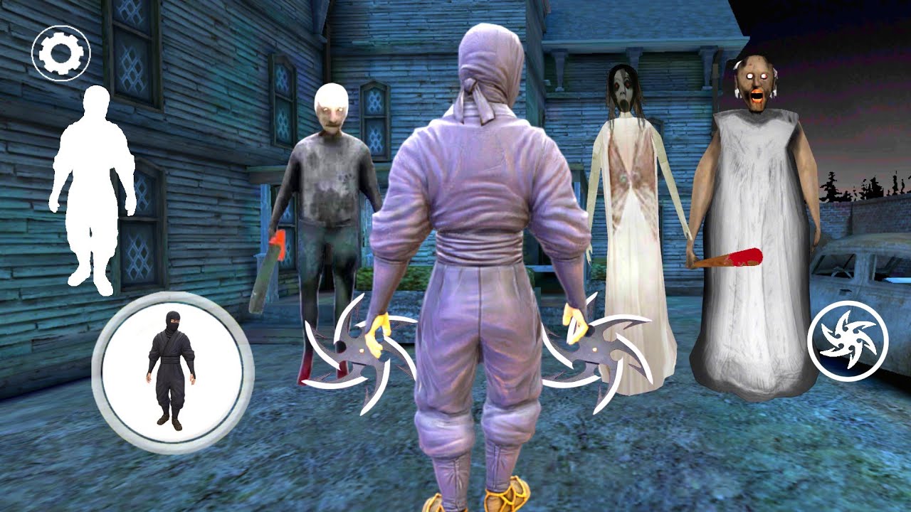Ninja in Granny Three House: Unbelievable Stealth Gameplay in a Surprising Setting