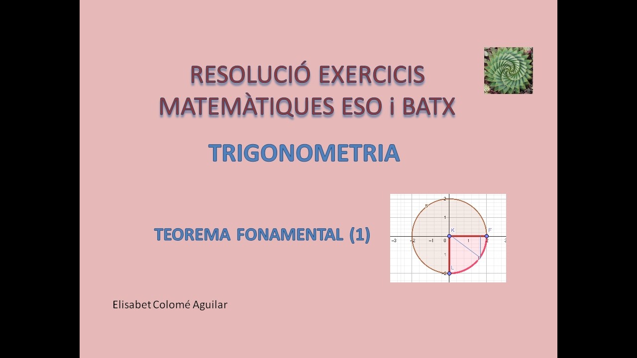 @Elisabet Colomé : TRIGONOMETRIA BATX (Teorema Fonamental (1))