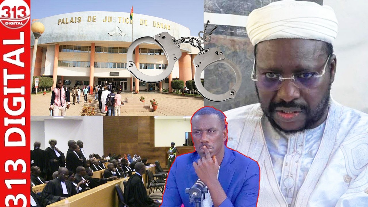 🔴DIRECT- Tribunal de Dakar: Imam Al Amine Dramé face devant le juge