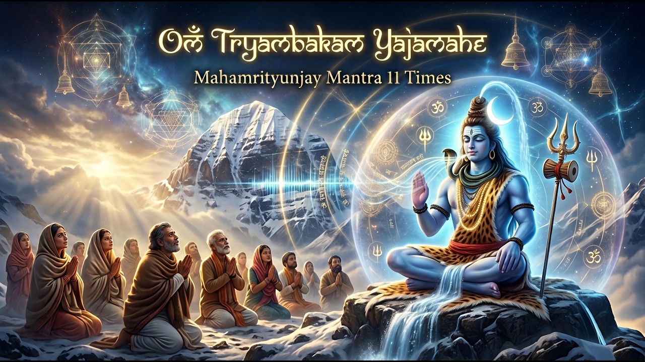 Shivratri । Mahamrityunjaya Mantra।Mahamrityunjaya Mantra –3 Minutes for Protection। Morning Mantra