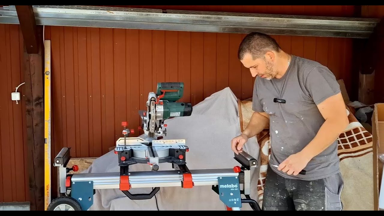 Metabo gérvágó asztal unboxing (KSU 251)