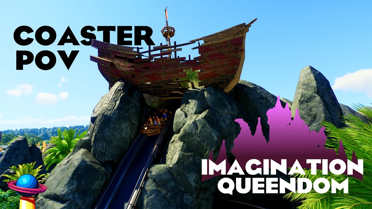 Lockjaw's Revenge - Coaster POV - Planet Coaster 2