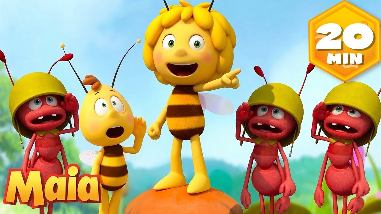 Maia e o Exército de Formigas 🐜🪖 Abelha Maia 🐝 Episódios completos | Desenhos animados
