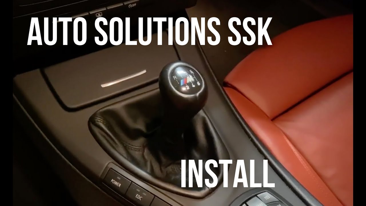 Установка SSK AutoSolutions своими руками - E92 M3
