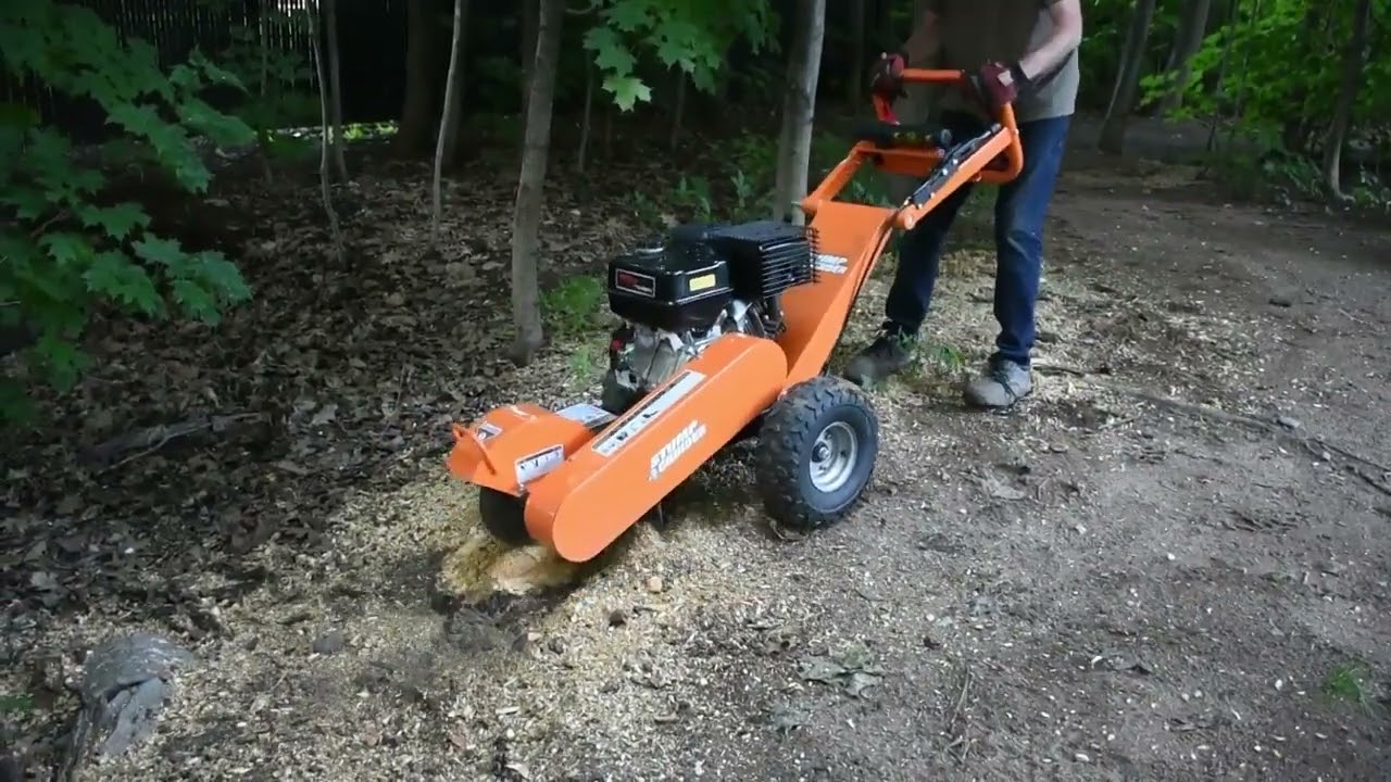 MTI Canada DUCAR Gas Powered Stump Grinder
