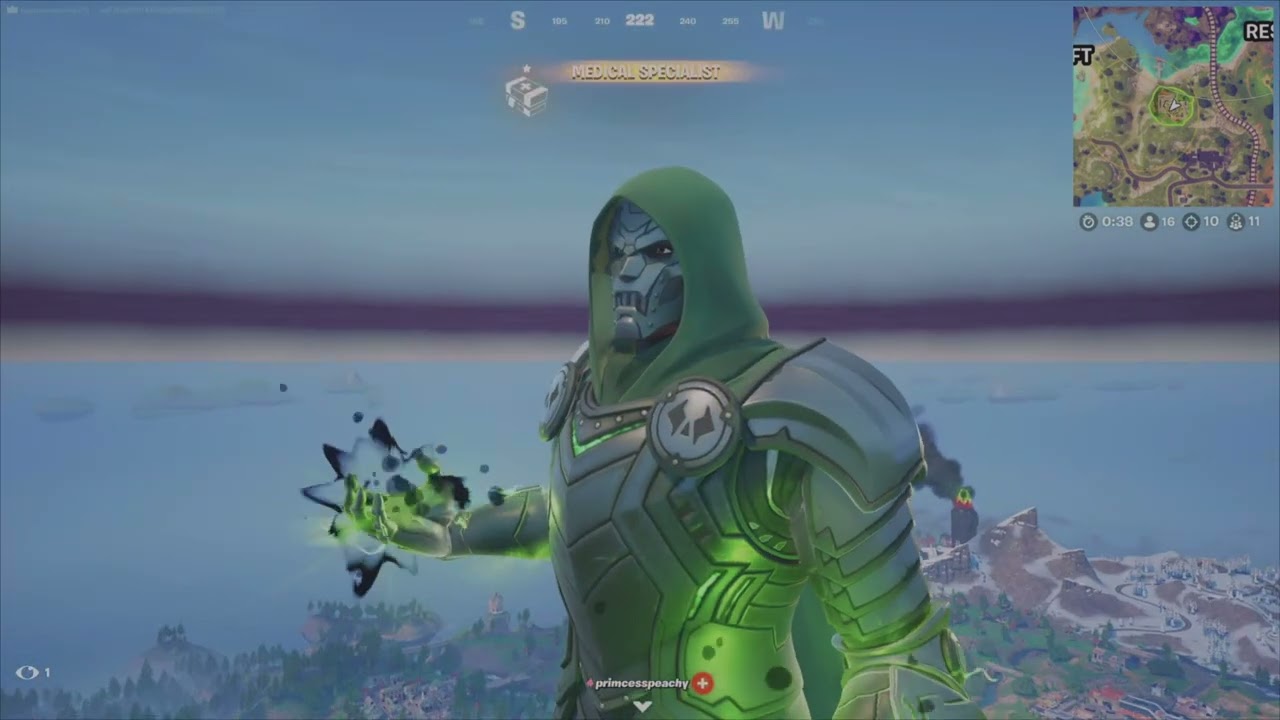 New Fortnite  Dr.Doom Island Gameplay (no commentary)