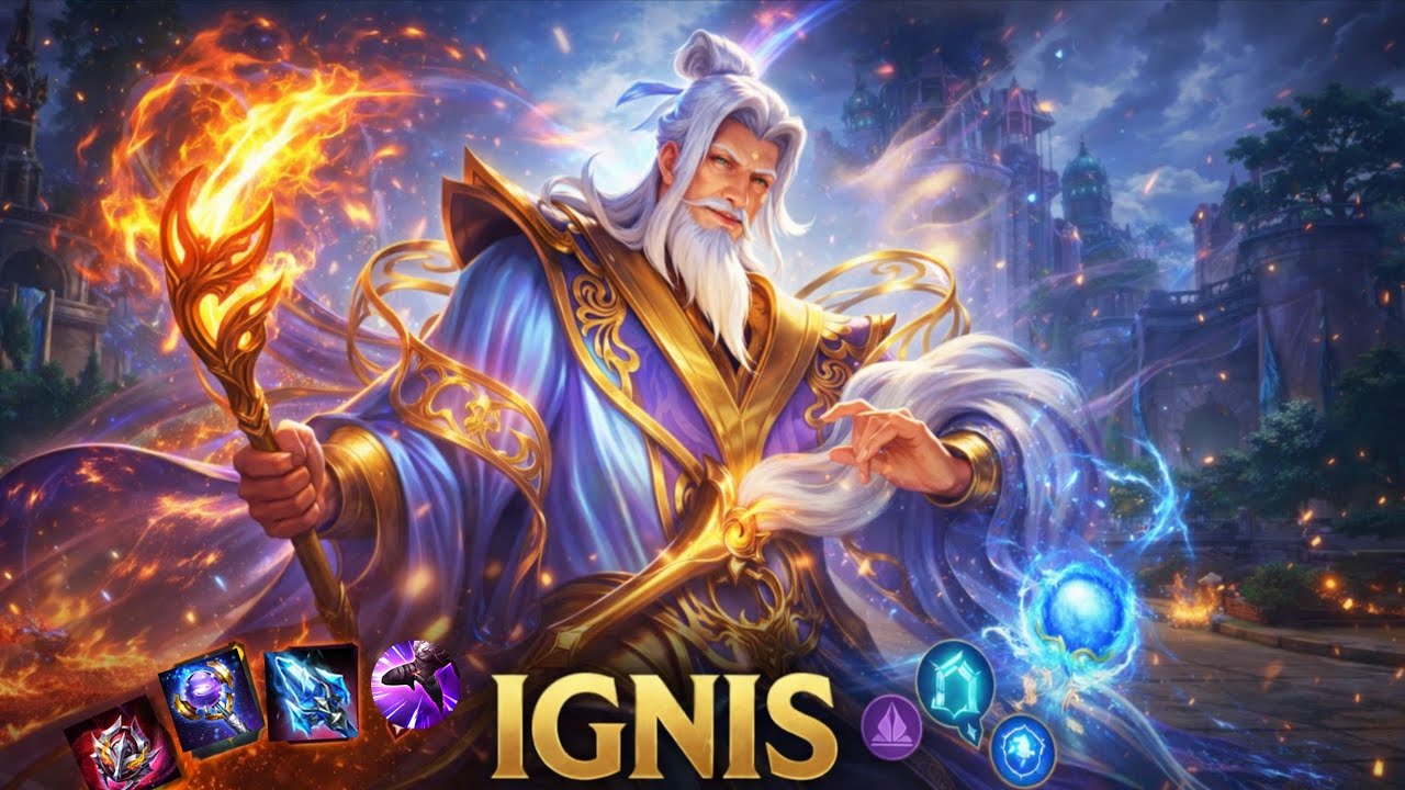 Ignis Meta Mới Nhất – Dame Cháy Máy, Combat Không Lối Thoát | Siêu Hồi Phục