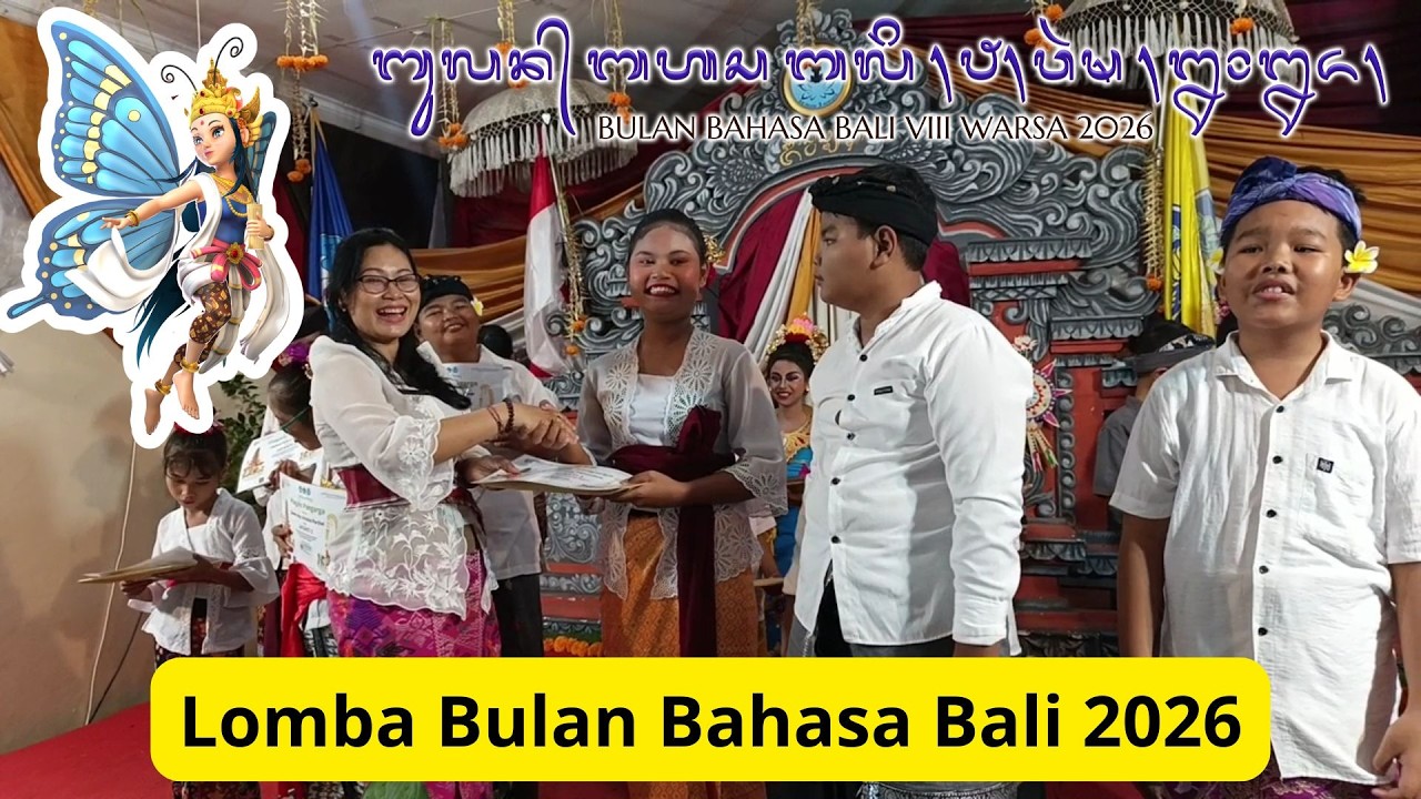Pelaksanaan Lomba-Lomba Dalam Rangka Bulan Bahasa Bali ke-VIII Tahun 2026 SLB Negeri 3 Denpasar